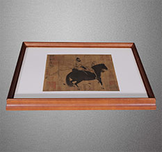 永川书画装裱配框服务案例